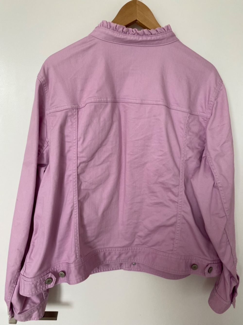 Talbots Plus Size Jean Jacket - Picture 4 of 6